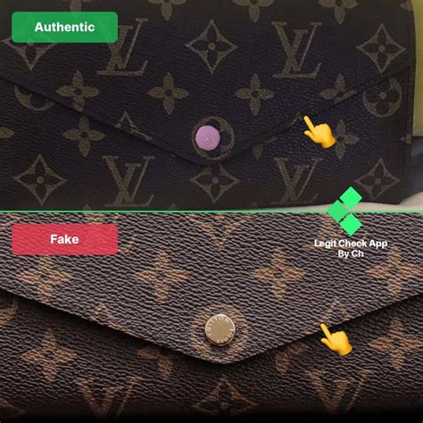 louis vuitton original vs fake wallet|authentic louis vuitton women wallet.